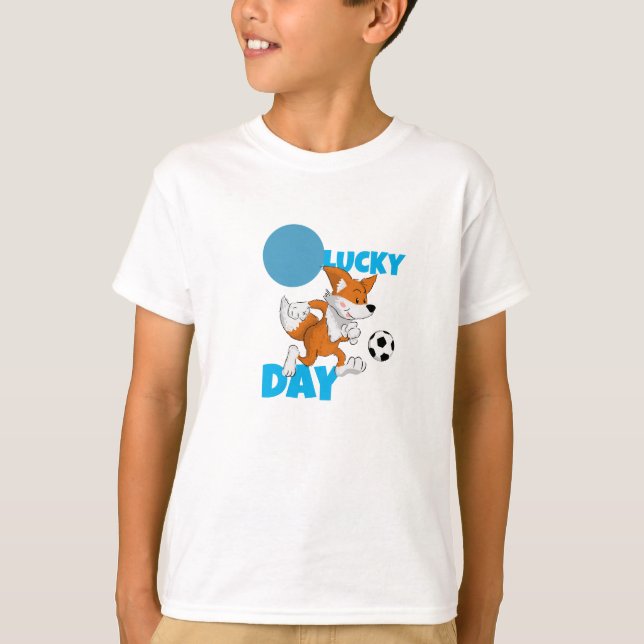 Classic Lucky Day Kids T-Shirt (Front)