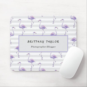 Classic Luxury Rose White Mouse Pad
