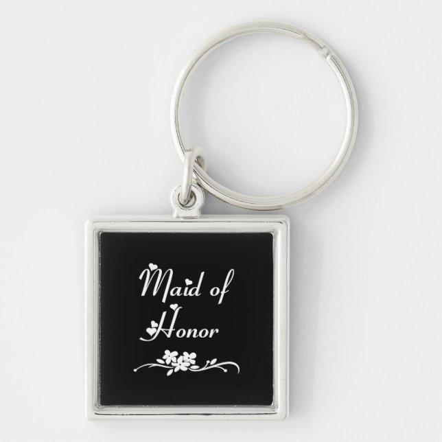 Classic Maid Of Honour Keychain (Front)