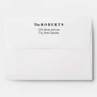 Classic Mailing Envelopes with Return Address