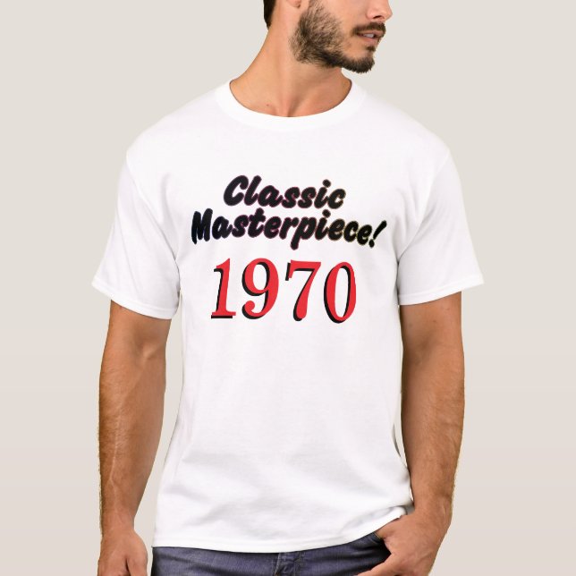 Classic Masterpiece 1970 T-Shirt (Front)