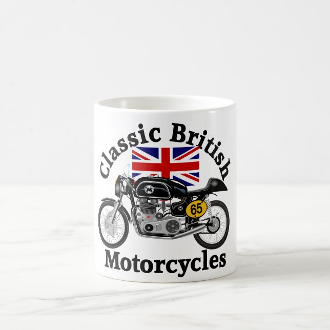 Classic Matchless G45  motorcycle mug (Center)