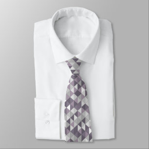 Classic Mauve Diamond Tie