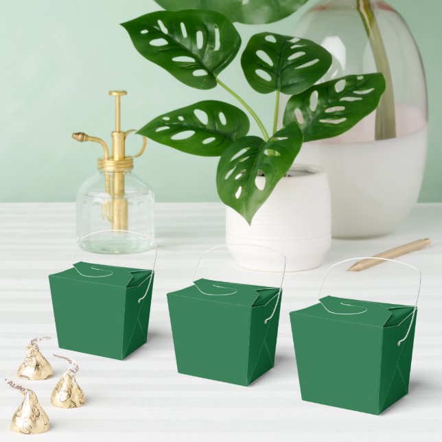 Classic Medium Emerald Green - Favour Boxes (Multiple)