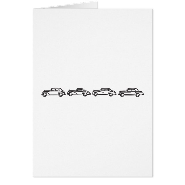 Classic Mercedes Lineup (Front)