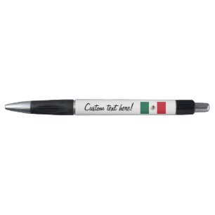Classic Mexican Flag Pen