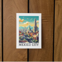 Classic Mexico City CDMX Retro Vintage Travel