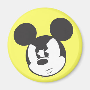 Classic Mickey Angry Head Magnet