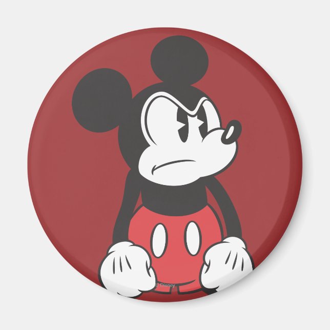 Classic Mickey | Angry Pose Magnet (Front)