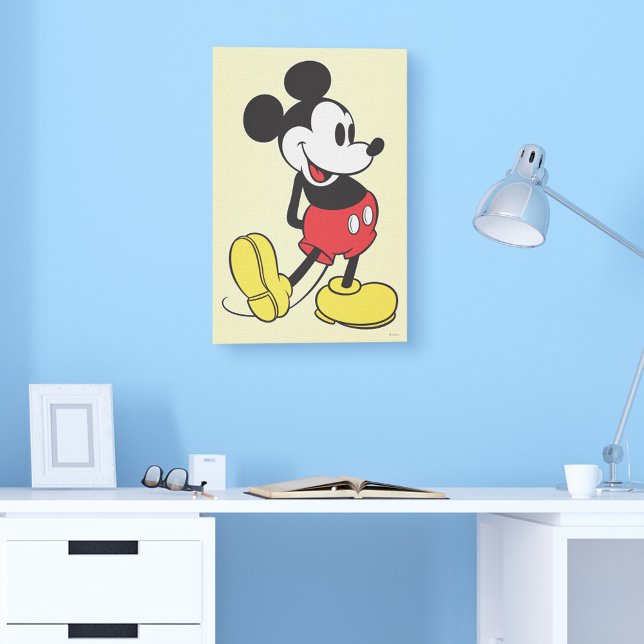 Classic Mickey Canvas Print (Creator Uploaded)