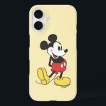 Classic Mickey iPhone 16 Case<br><div class="desc">Classic Mickey Mouse pose</div>