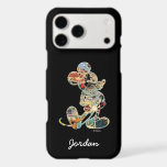 Classic Mickey | Comic Silhouette - Add Your Name<br><div class="desc">Step into Disney nostalgia with this classic Mickey Mouse comic silhouette design! Featuring Mickey’s iconic silhouette filled with vintage comic strip panels, this artwork beautifully blends old-school Disney storytelling with a bold and modern aesthetic. The monochrome comic details add a timeless charm, making this design perfect for lifelong Disney fans,...</div>