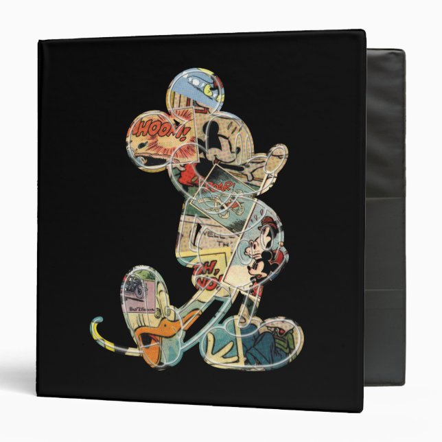 Classic Mickey | Comic Silhouette Binder (Front/Inside)
