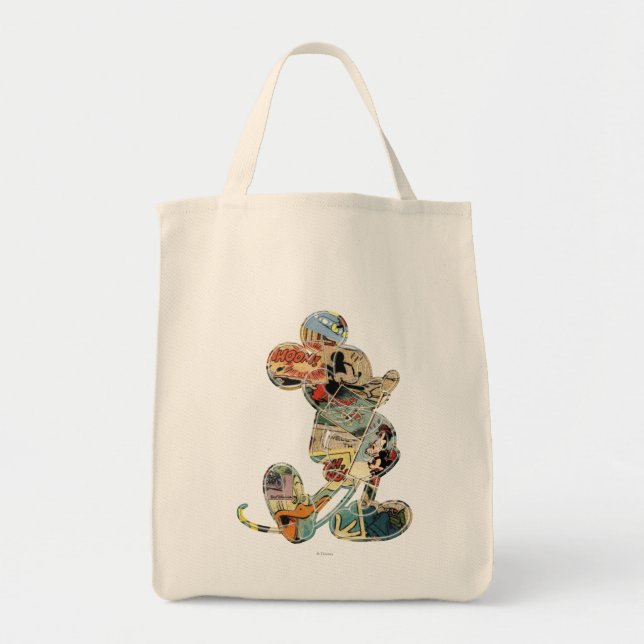 Classic Mickey | Comic Silhouette Tote Bag (Front)