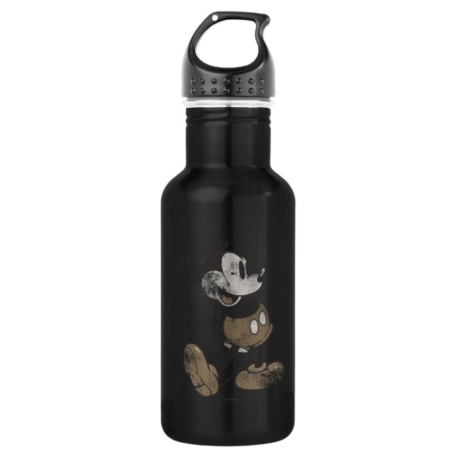 Classic Mickey | Distressed 532 Ml Water Bottle (Front)