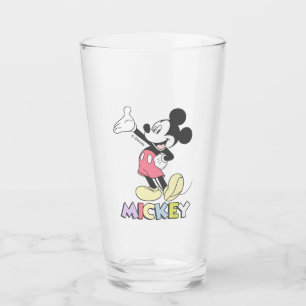 Classic Mickey Glass