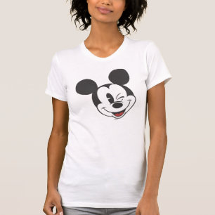 Classic Mickey Head Tilt Wink T-Shirt