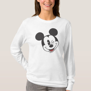Classic Mickey Head Tilt Wink T-Shirt
