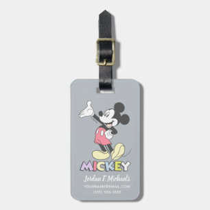 Classic Mickey Luggage Tag