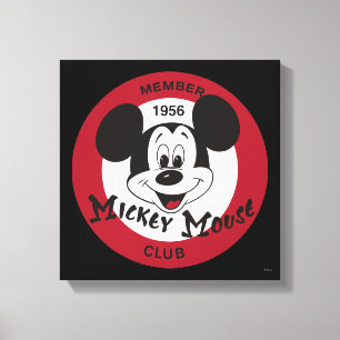 Classic Mickey   Mickey Mouse Club Canvas Print