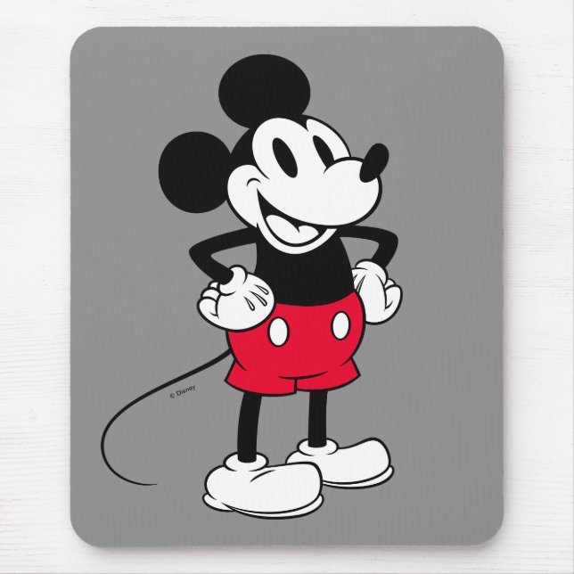 Classic Mickey Mouse | A True Original Mouse Pad (Front)