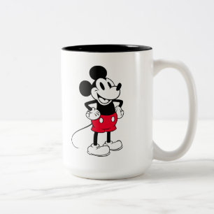 Classic Mickey Mouse   A True Original Two-Tone Coffee Mug