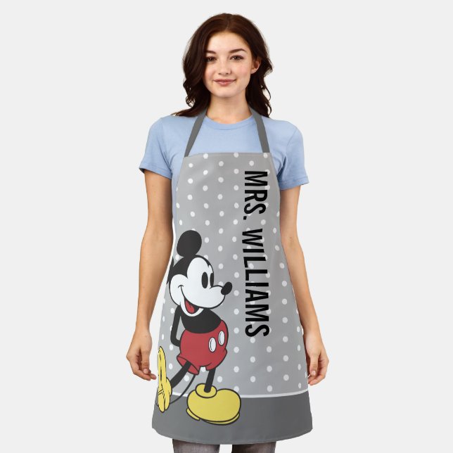 Classic Mickey Mouse Apron (Worn)