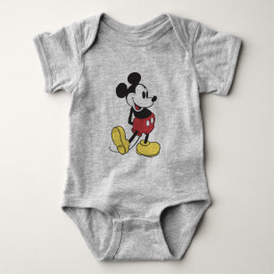 Classic Mickey Mouse Baby Bodysuit