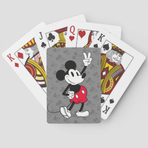 Classic Mickey Mouse   Cool Beyond Years Playing Cards