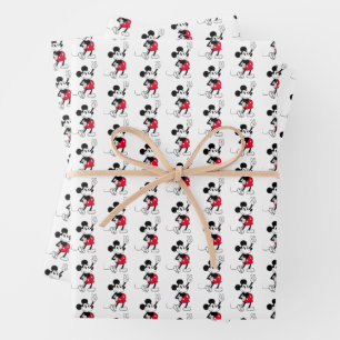 Classic Mickey Mouse Cool Beyond Years Wrapping Paper Sheet