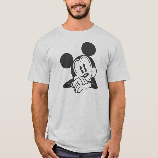 Classic Mickey Mouse | Cute Portrait T-Shirt (Front)