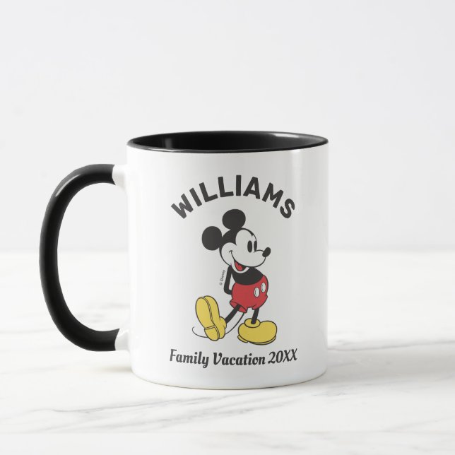 Classic Mickey Mouse | Family Vacation Mug (Left)