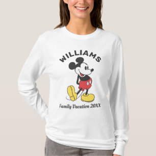Classic Mickey Mouse   Family Vacation T-Shirt