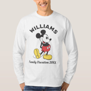 Classic Mickey Mouse Family Vacation T-Shirt
