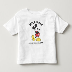 Classic Mickey Mouse Family Vacation T-Shirt