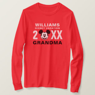 Classic Mickey Mouse Family Vacation T-Shirt