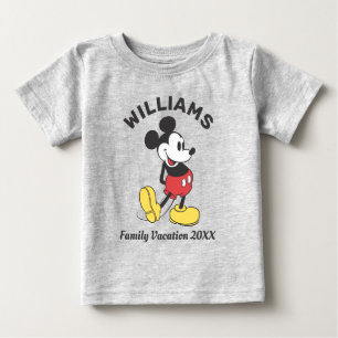 Classic Mickey Mouse Family Vacation T-Shirt