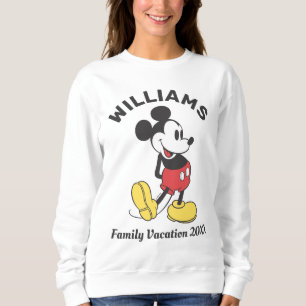 Classic Mickey Mouse Family Vacation T-Shirt Sweatshirt