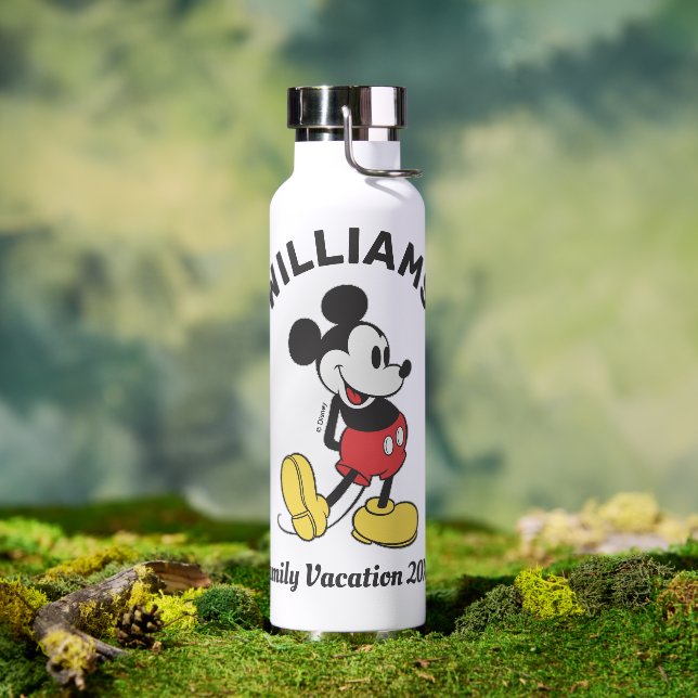 Classic Mickey Mouse | Family Vacation Water Bottle (Outdoor)