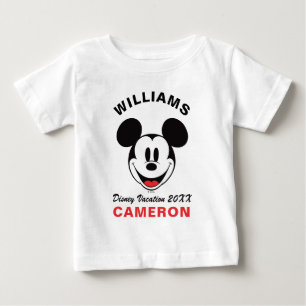 Classic Mickey Mouse - Family Vacation & Year Baby T-Shirt