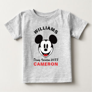 Classic Mickey Mouse - Family Vacation & Year Baby T-Shirt