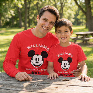 Classic Mickey Mouse - Family Vacation & Year T-Shirt