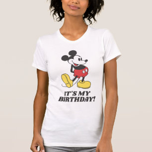 Classic Mickey Mouse It's My Birthday T-Shirt