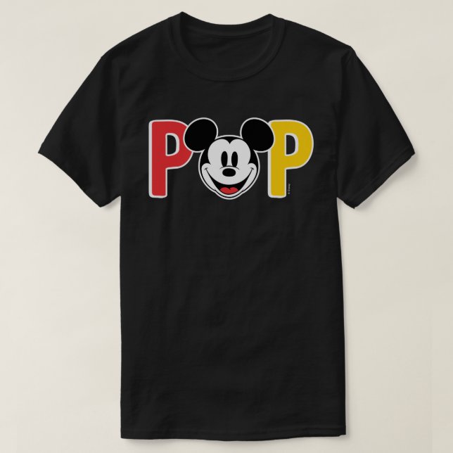Classic Mickey Mouse | Pop T-Shirt (Design Front)