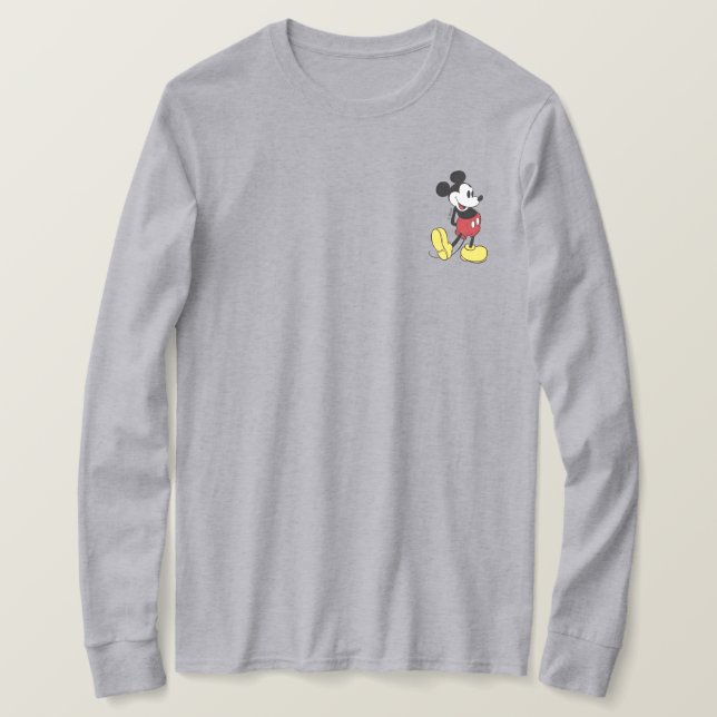 Classic Mickey Mouse  T-Shirt (Design Front)