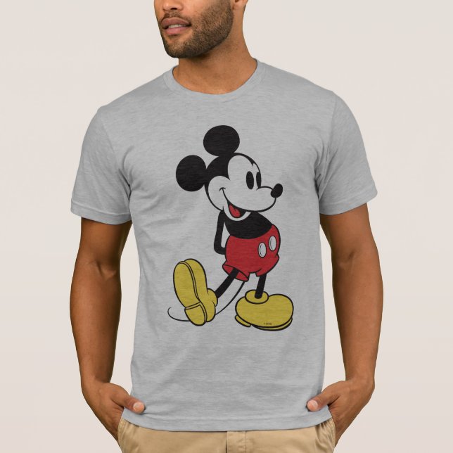 Classic Mickey Mouse - Transparent T-Shirt (Front)