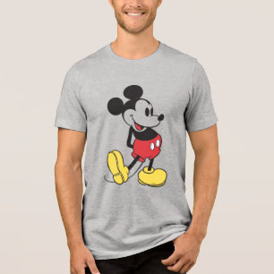 Classic Mickey Mouse - Transparent Tri-Blend Shirt