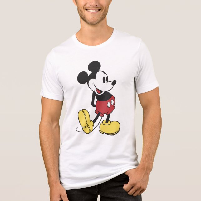 Classic Mickey Mouse Tri-Blend Shirt (Front)