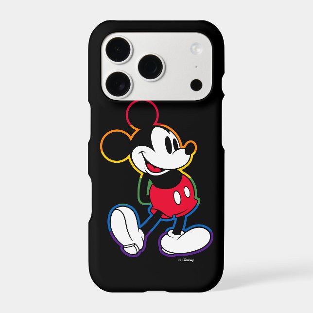 Classic Mickey Rainbow Outline (Back)