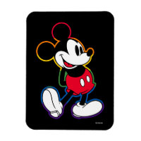 Classic Mickey Rainbow Outline
